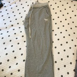 Gray sweatpants from Pink